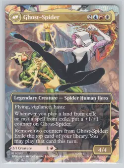 Gwen Stacy (Borderless) Normal M Marvel's Spider-Man 202 NM - Image 2