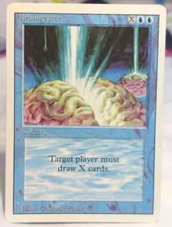 Magic the Gathering MTG Braingeyser HP REVISED - Image 1