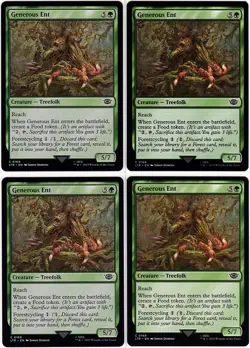 MTG The Lord of The Rings Generous Ent x 4 (Common) - Image 1