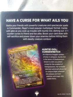 MTG Lorwyn Eclipsed Blight Curse Commander Deck - Sealed - Auntie Ool - Image 4