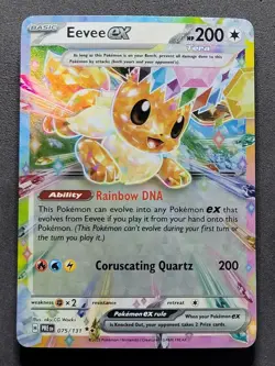 Eeveelution Double Rare Complete Set Prismatic Evolutions Pokemon TCG 9x... - Image 4