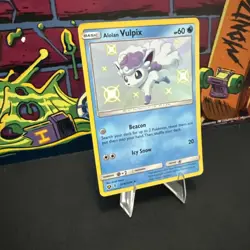 Alolan Vulpix SV8/SV94 - Hidden Fates - Shiny Vault - Pokemon - NM - Image 2