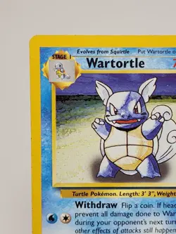 Pokemon Wartortle Card 42/102 Base Set Near Mint Condition Vintage WOTC - Image 2