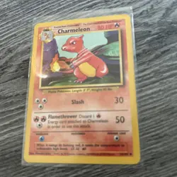 CHARMELEON Base Set - Pokemon Card - 24/102 - Unlimited - NM p13 - Image 1