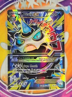 🔥Pokemon TCG M Glalie EX Full Art Holo Ultra Rare Card 156/162 Breakthrough🔥📈 - Image 3