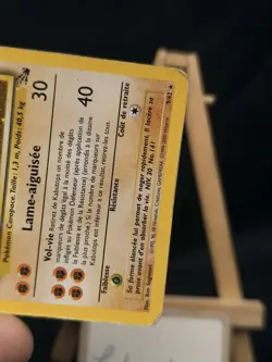 Carte pokemon holo - Kabutops 9/62 - Etat : Occasion - Wizards Fossile francais - Image 5
