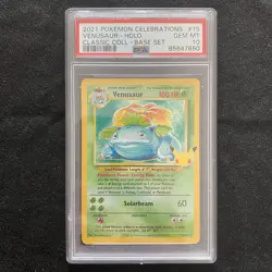 Pokemon Celebrations PSA 10 Charizard Venusaur Blastoise Set - Image 4