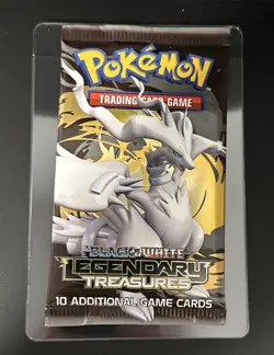 Sealed Pokemon TCG Black and White Legendary Treasures Booster Pack (1) - Image 1