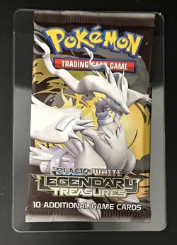 Sealed Pokemon TCG Black and White Legendary Treasures Booster Pack (1) - Image 2
