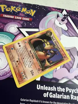 2000 Pokemon Team Rocket Dark Charizard #21/82(unplay)-non Holo Nm-MnT~Nice - Image 3