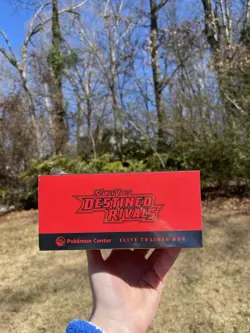Pokemon TCG Destined Rivals Pokemon Center Elite Trainer Box ETB (Tear) - Image 5