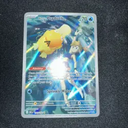 Pokemon Misty's Psyduck 193/182 Destined Rivals Illustration Rare Full Art Holo - Image 1