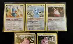 NM Vintage Pokemon TCG Colorless Baby Evolutions Lot Of 5! - Image 2