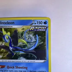 Inteleon SWSH279 SWSH: Sword & Shield Promo 279 Pokemon TCG Holo - Image 4
