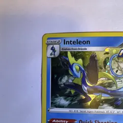 Inteleon SWSH279 SWSH: Sword & Shield Promo 279 Pokemon TCG Holo - Image 5