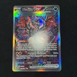 DIY Pokemon 2024 SV Paldean Fates Charizard EX #234/091 Sir Illustration - Image 1