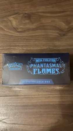 Pokemon Mega Evolution Phantasmal Flames Elite Trainer Box Brand New Sealed - Image 2