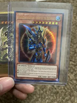 Yugioh 3 Card Lot Black Luster Soldier IOC 25th/ Custom Gold/Ocg Black Luster. - Image 3