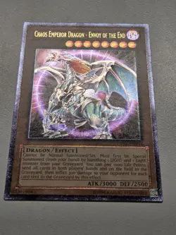 Chaos Emperor Dragon Envoy of the End (UTR) DPKB-EN016 Ultimate Rare Yugioh VLP - Image 4