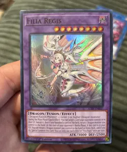 Yugioh! Filia Regis ALIN-EN037 Super Rare 1st Ed. English NM / M Free Shipping! - Image 1