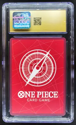 2025 ONE PIECE CCG SHANKS 2ND ANNIVERSARY LEADER OP09-001 CGC 10 PRISTINE A PT - Image 2