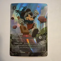 Disney Lorcana Mickey Mouse - Inspirational Warrior Enchanted Archazia's Island - Image 1