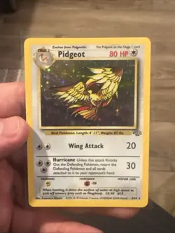 Pidgeot 8/64 Holo Rare Jungle Set Unlimited Edition Pokemon Card 1999 WOTC - Image 3