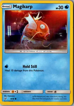 Magikarp Holo 8/18 Common DEP Detective Pikachu LP-NM Pokemon Card - Image 1