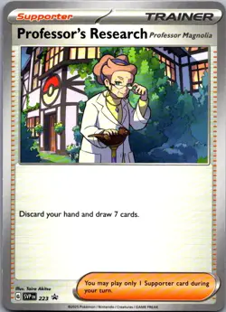 SV: Scarlet & Violet Promo Cards #223 Professor's Research - Image 1