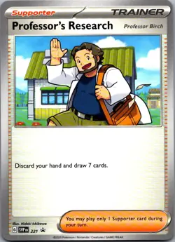 SV: Scarlet & Violet Promo Cards #221 Professor's Research - Image 1