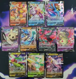Pokemon TCG Sword & Shield V LOT 10x Cards NO DUPLICATES - Image 1