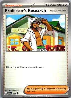 SV: Scarlet & Violet Promo Cards #222 Professor's Research - Image 1