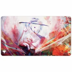 Magic the Gathering March of the Machine aftermath spark Holofoil card playmat - Image 1