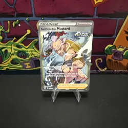 Rapid Strike Style Mustard (Full Art) 162/163 Battle Styles Pokemon Card - Image 1