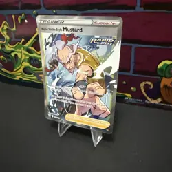 Rapid Strike Style Mustard (Full Art) 162/163 Battle Styles Pokemon Card - Image 3
