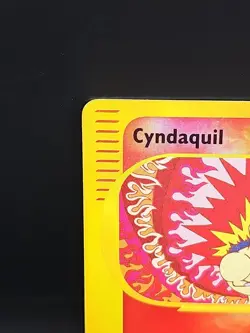 Cyndaquil 105/165 Reverse Holo Foil Pokemon Card Expedition base set Vintage MP - Image 4