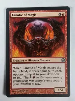 Magic the Gathering MTG Fanatic of Mogis (121) Theros -- We Combine Shipping - Image 1