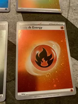 Holo Energy Set - SWIRL ON EACH - Pokemon TCG 151 SVE EN 001-008 - Near Mint - Image 3