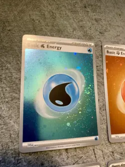 Holo Energy Set - SWIRL ON EACH - Pokemon TCG 151 SVE EN 001-008 - Near Mint - Image 4