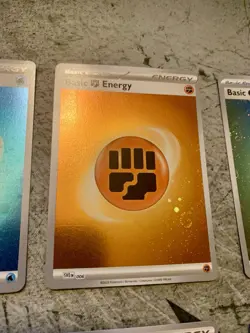 Holo Energy Set - SWIRL ON EACH - Pokemon TCG 151 SVE EN 001-008 - Near Mint - Image 5
