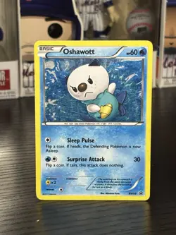 Pokemon TCG Black & White - Oshawott #BW08 - Holo Promo Card - Image 1