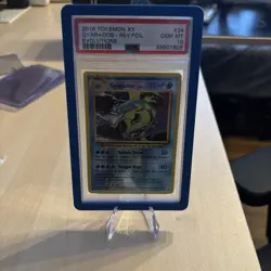 2016 Pokemon XY Evolutions #34 Gyarados Reverse Foil PSA 10 GEM MINT - Image 2