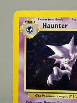 Haunter 6/62 - Fossil Unlimited Holo Rare Pokemon TCG LP - Image 2