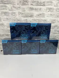 Pokemon TCG: Phantasmal Flames Elite Trainer Box x5 - Brand New & Sealed - Image 1