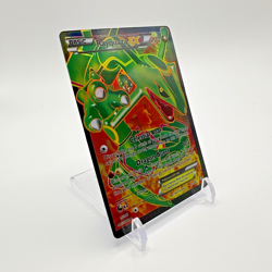 2012 Pokemon Black & White Dragons Exalted EX Rayquaza 123/12 Full Art Holo Rare - Image 2
