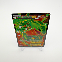 2012 Pokemon Black & White Dragons Exalted EX Rayquaza 123/12 Full Art Holo Rare - Image 4