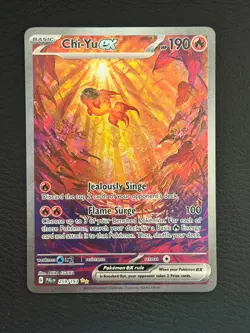 Pokemon TCG Chi-Yu ex 259/193 Paldea Evolved SIR M/NM - Image 1
