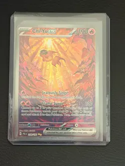 Pokemon TCG Chi-Yu ex 259/193 Paldea Evolved SIR M/NM - Image 3