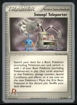 Pokemon - 2005 World Championship Decks Swoop! Teleporter 92/109 HP - Image 1