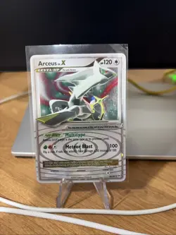 Pokemon TCG Arceus LV.X Holo Rare Card 95/99 Arceus - Image 1